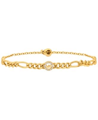 MICHAEL Michael Kors браслет с логотипом и цепью Фигаро