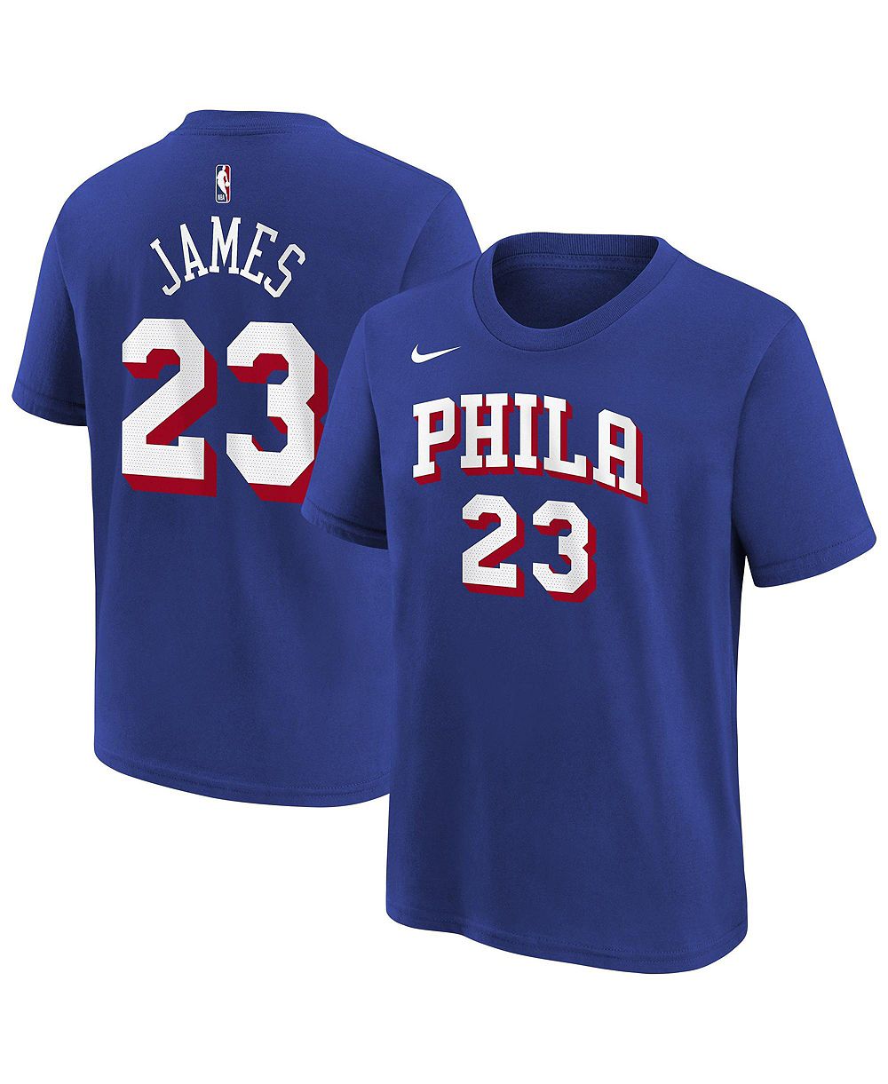 Детская футболка Nike LeBron James Philadelphia 76ers