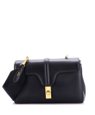 Pre-Owned Celine Teen Soft 16 Bag Smooth Calfskin