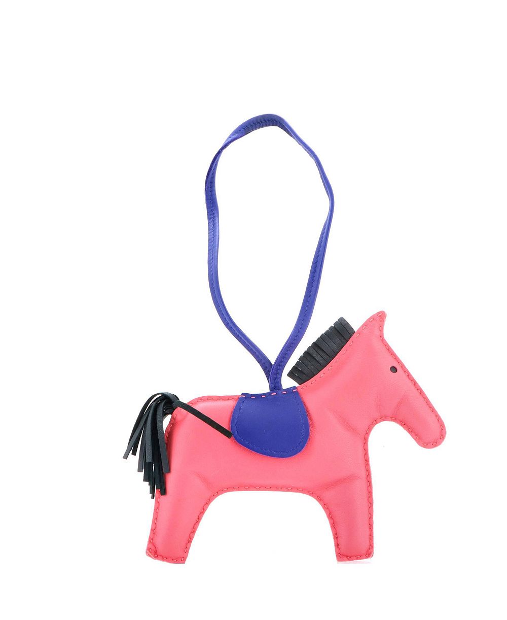 Pre-Owned Hermes GM GriGri Rodeo Bag Charm Leather