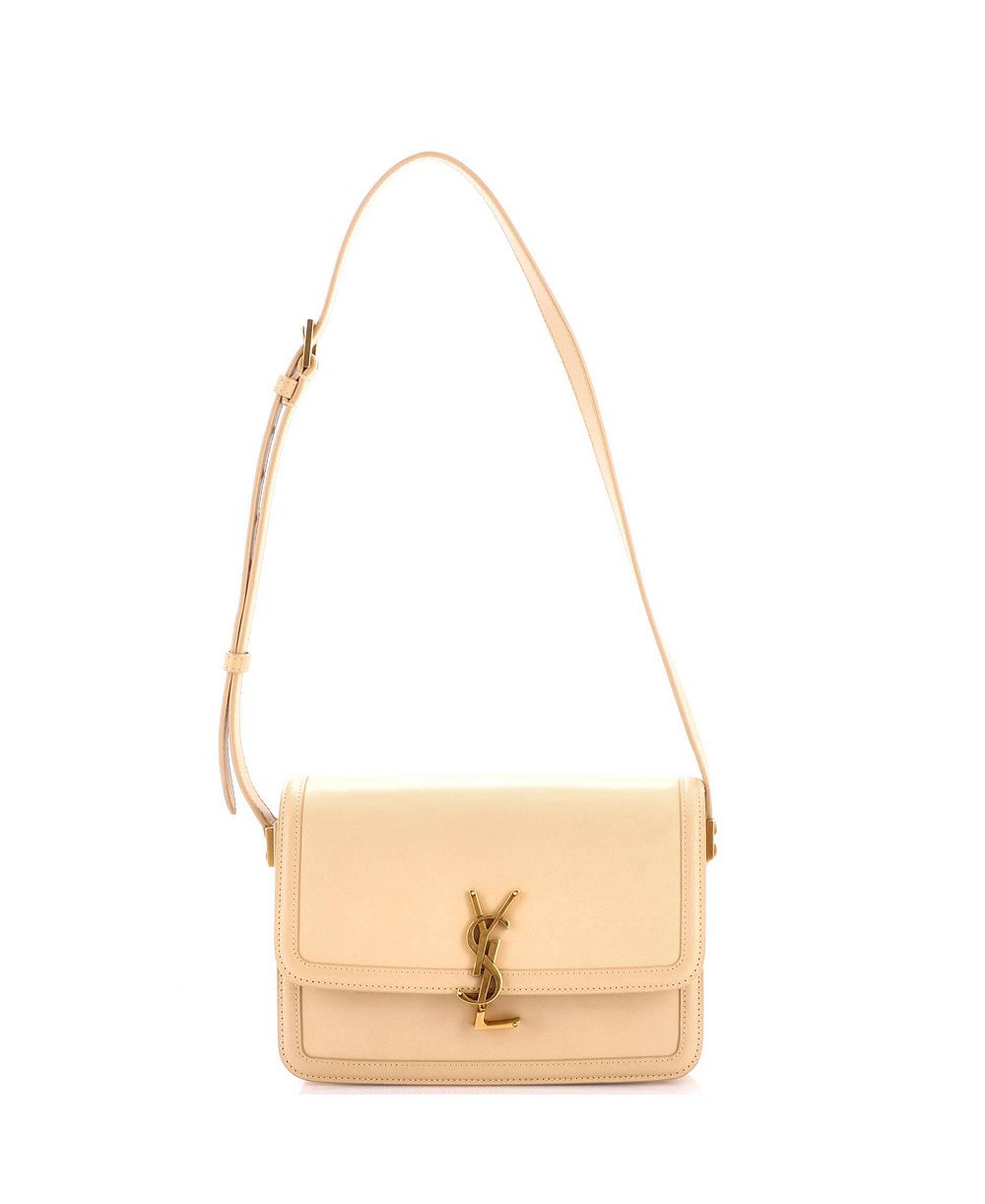 Б/у кожаная сумка Saint Laurent Medium Solferino