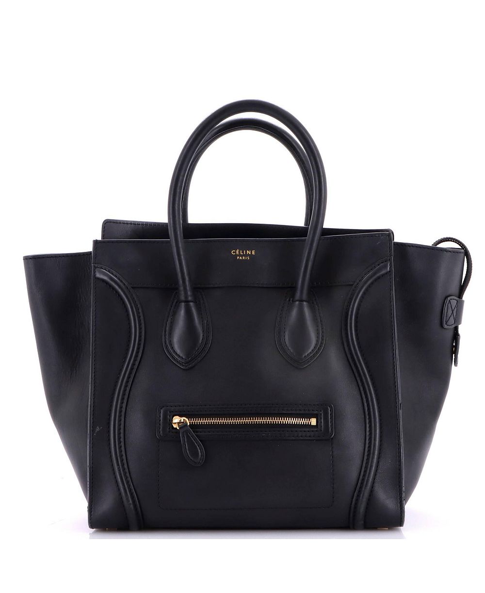 Pre-Owned Celine Mini Luggage Bag Smooth Leather