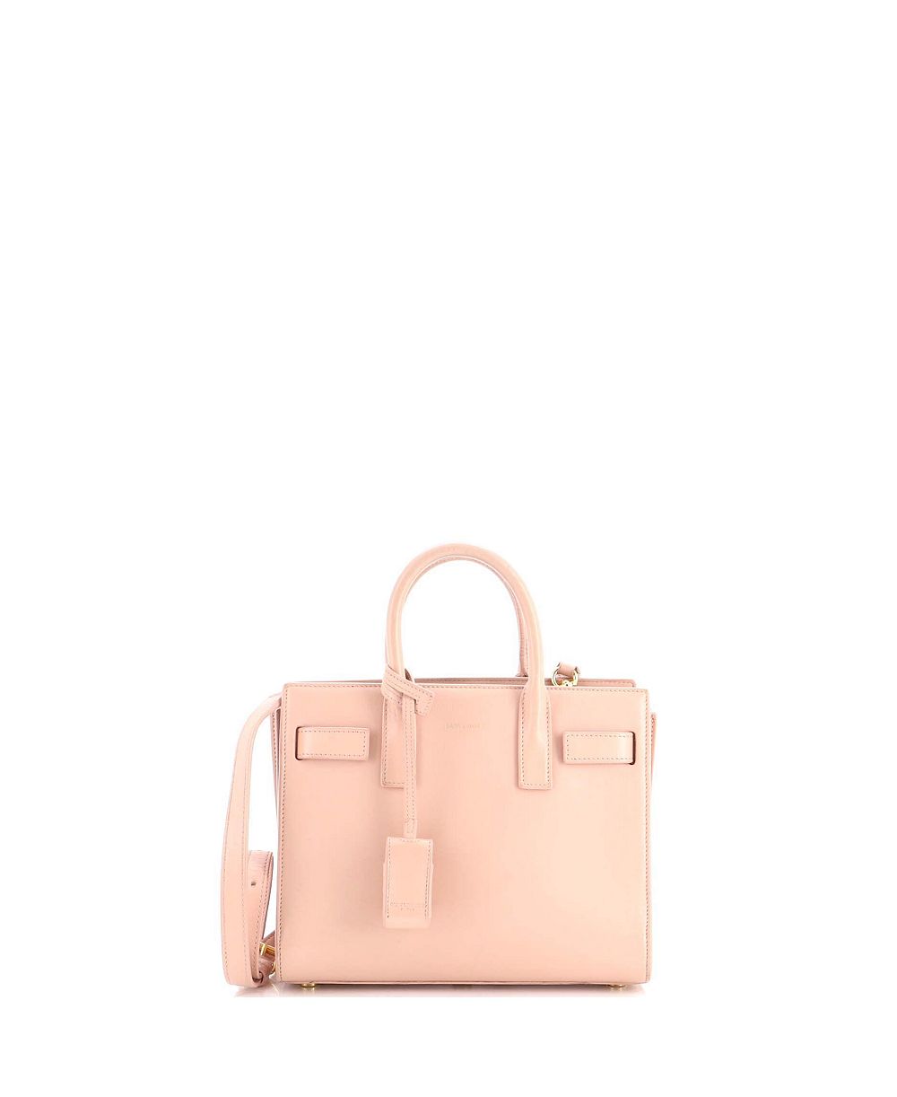 Saint Laurent Nano Sac de Jour Bag Leather, б/у