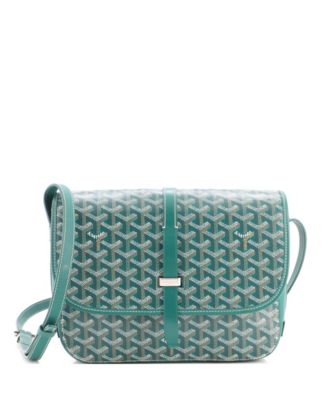 Pre-Owned Goyard MM Belvedere II Messenger Bag Coated Canvas