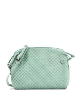 Маленькая сумка через плечо Pre-Owned Bottega Veneta Small Nodini Crossbody Intrecciato Nappa
