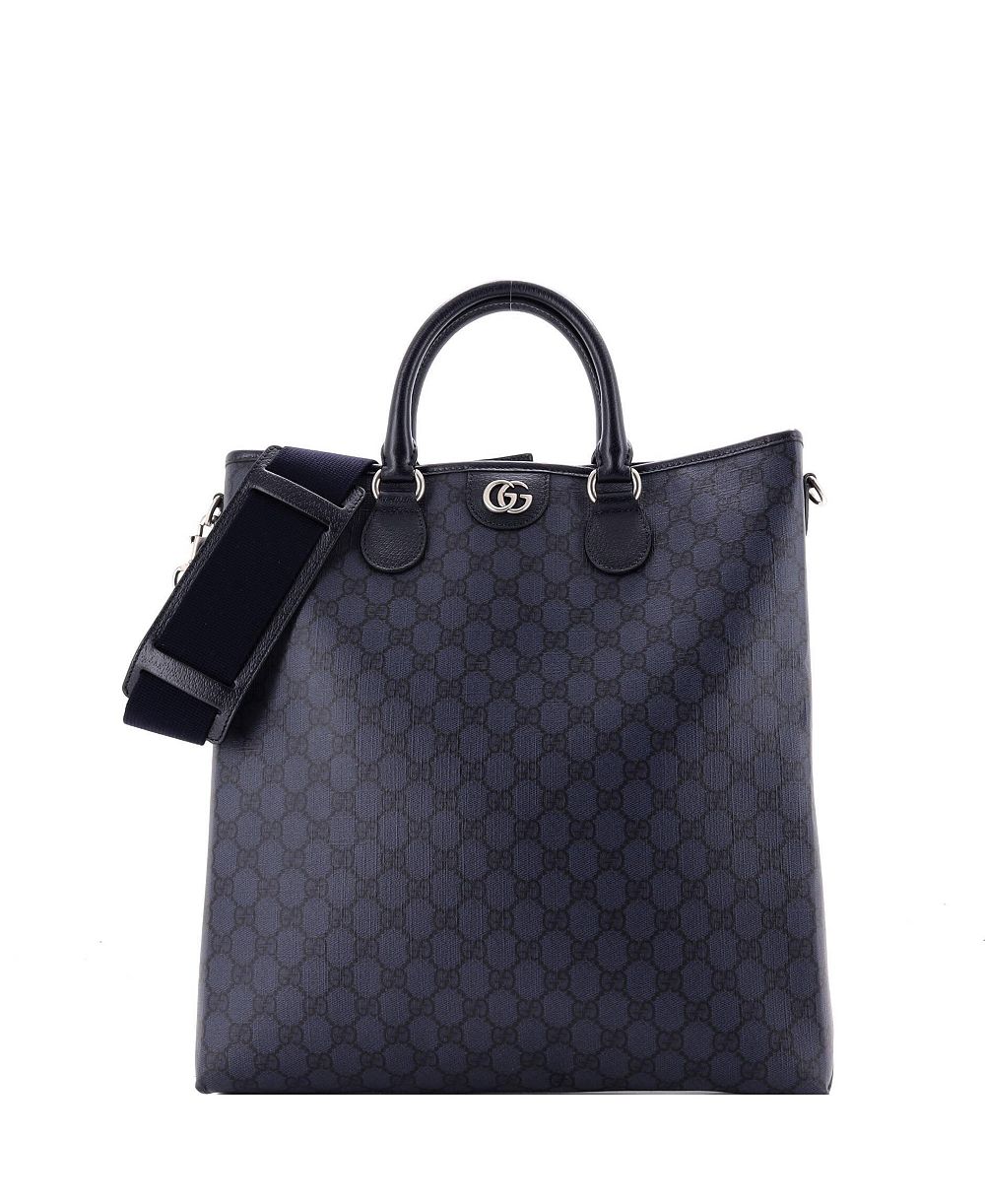 Pre-Owned Gucci Medium Ophidia Convertible Tote GG Coated Canvas Женская сумка