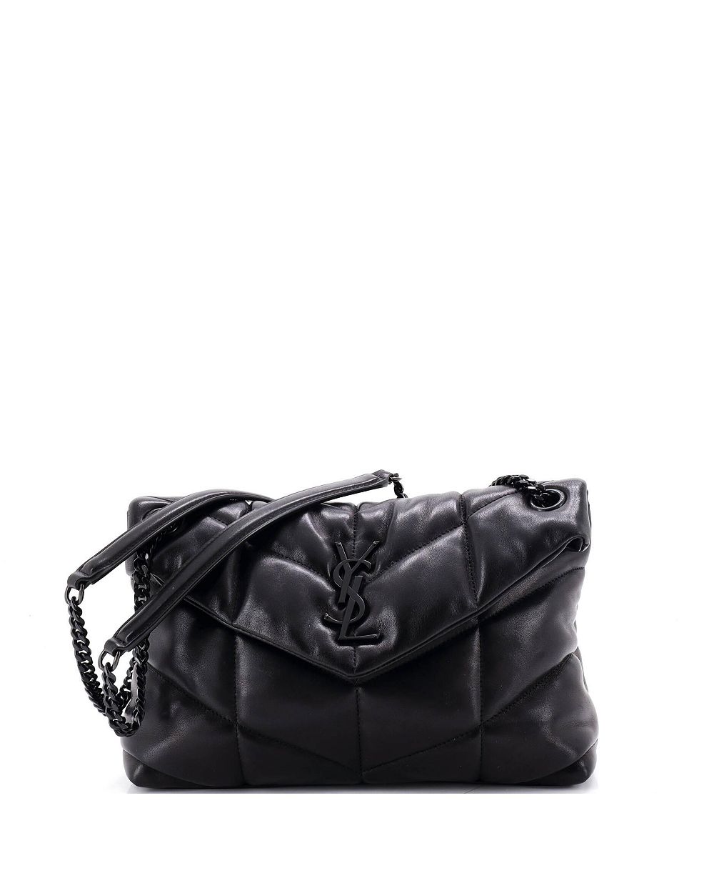 Saint Laurent Small Loulou Puffer Shoulder Bag Quilted Leather б/у