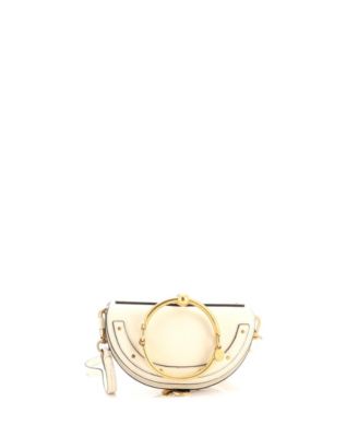Кожаная мини-сумка через плечо Pre-Owned Chloe Mini Nile