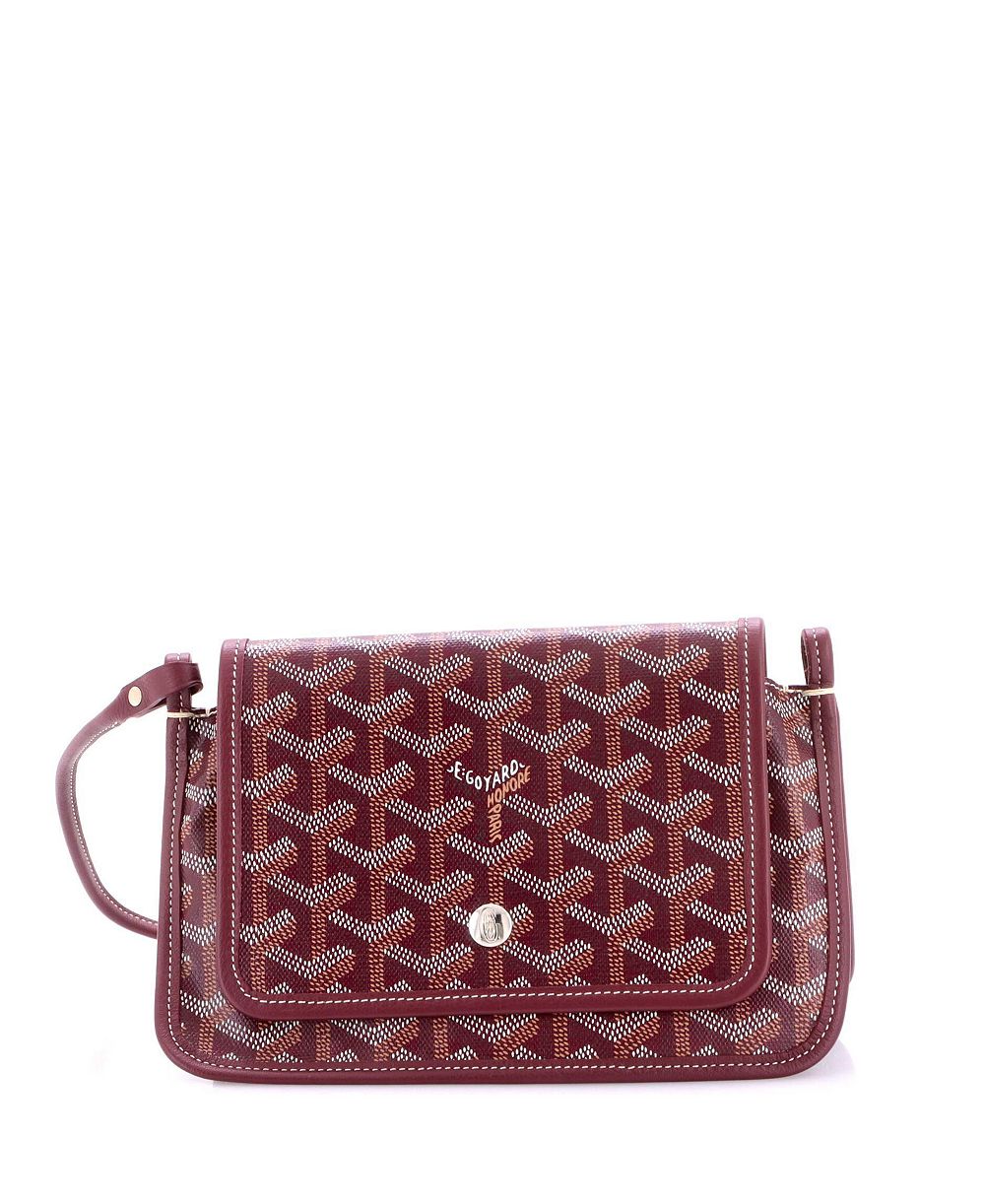 Б/у клатч-кошелек Goyard Plumet из покрытия Canvas