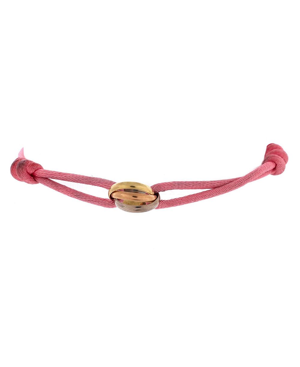 Б/у браслет Cartier Trinity On Cord