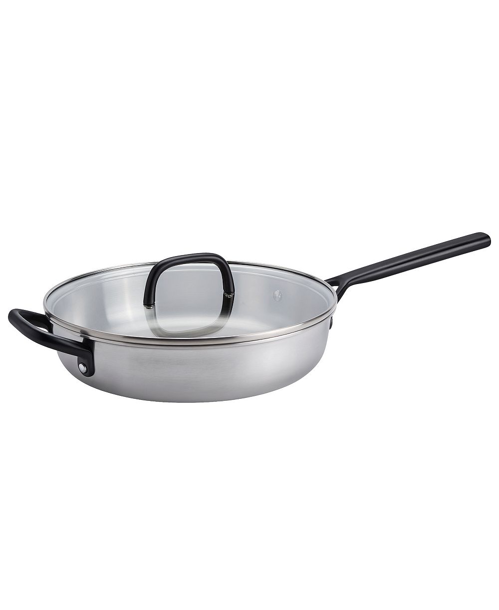 Сковорода ZWILLING Milano 4-qt из нержавеющей стали с крышкой