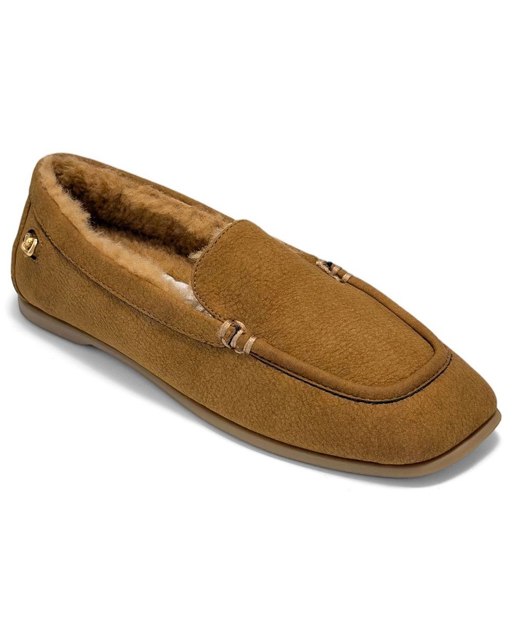 Aerosoles Women's Ravi Fur Square Toe Loafers