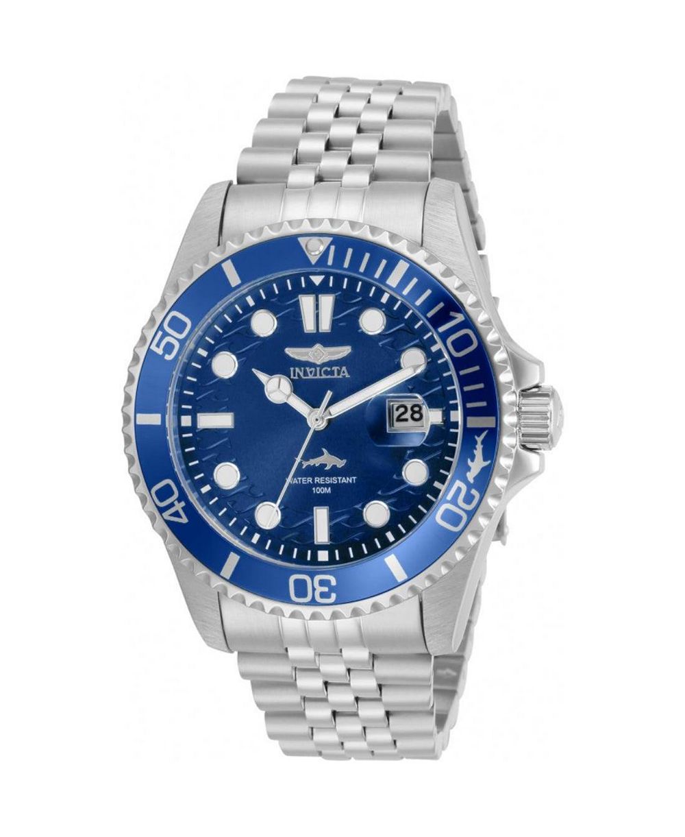 Мужские кварцевые часы Invicta Pro Diver 30610, 43 мм, со стальным браслетом