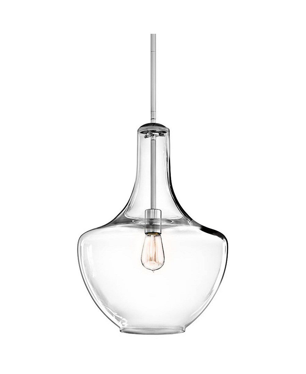 Мини-подвесной светильник Kichler Everly Chrome