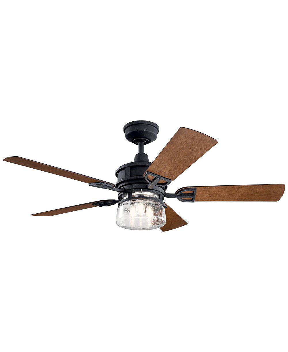 Kichler Lyndon 52" Outdoor Ceiling Fan с Wall Control