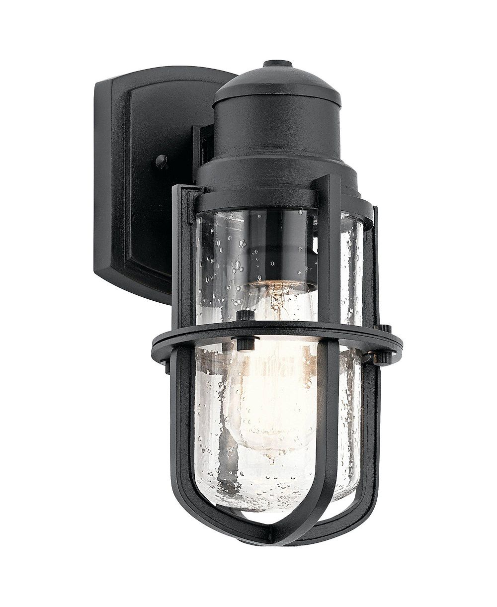 Kichler уличный настенный светильник Suri 11 1/4" High Textured Black