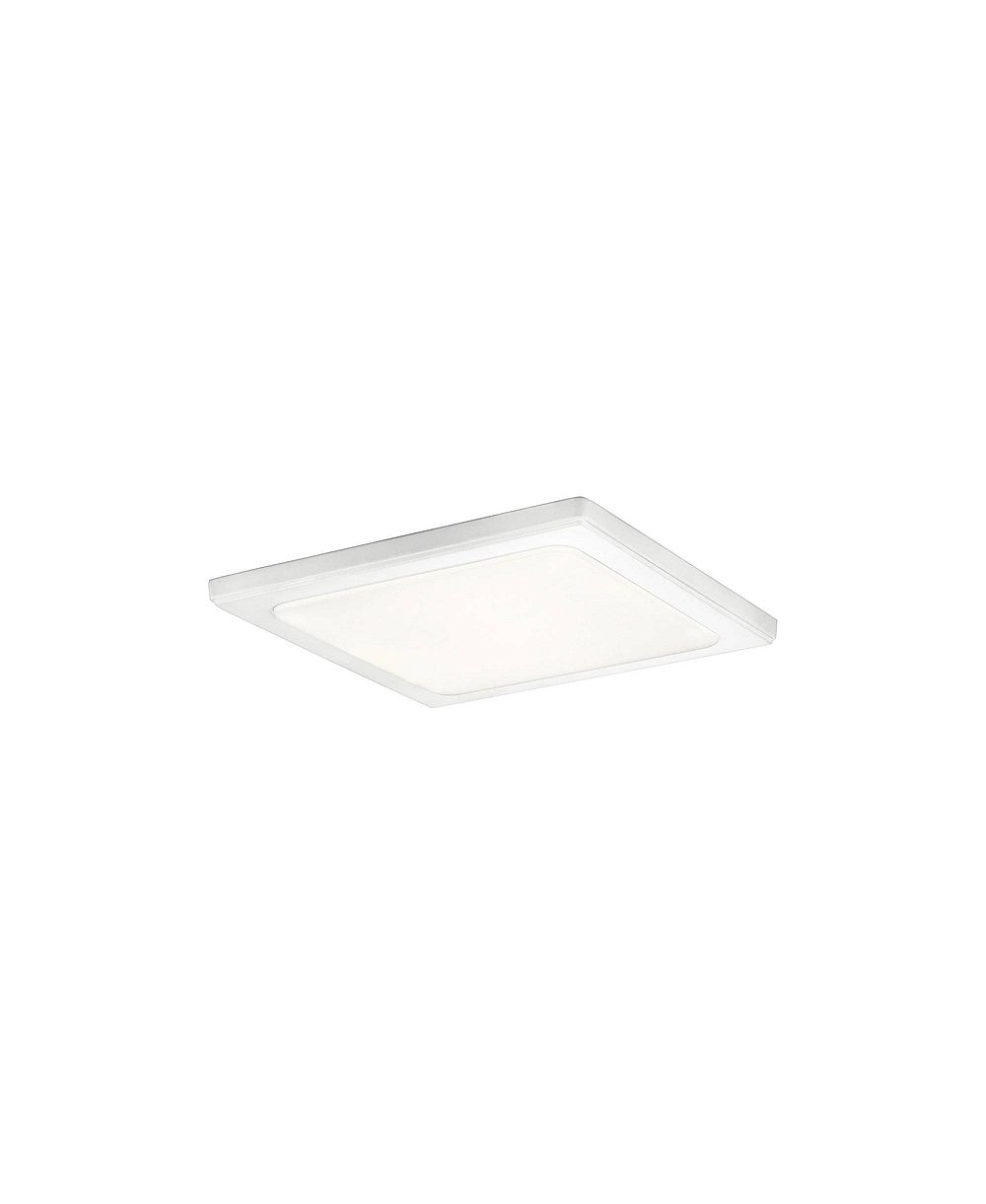 Kichler потолочный светильник Zeo 13" Wide Square White 3000K LED