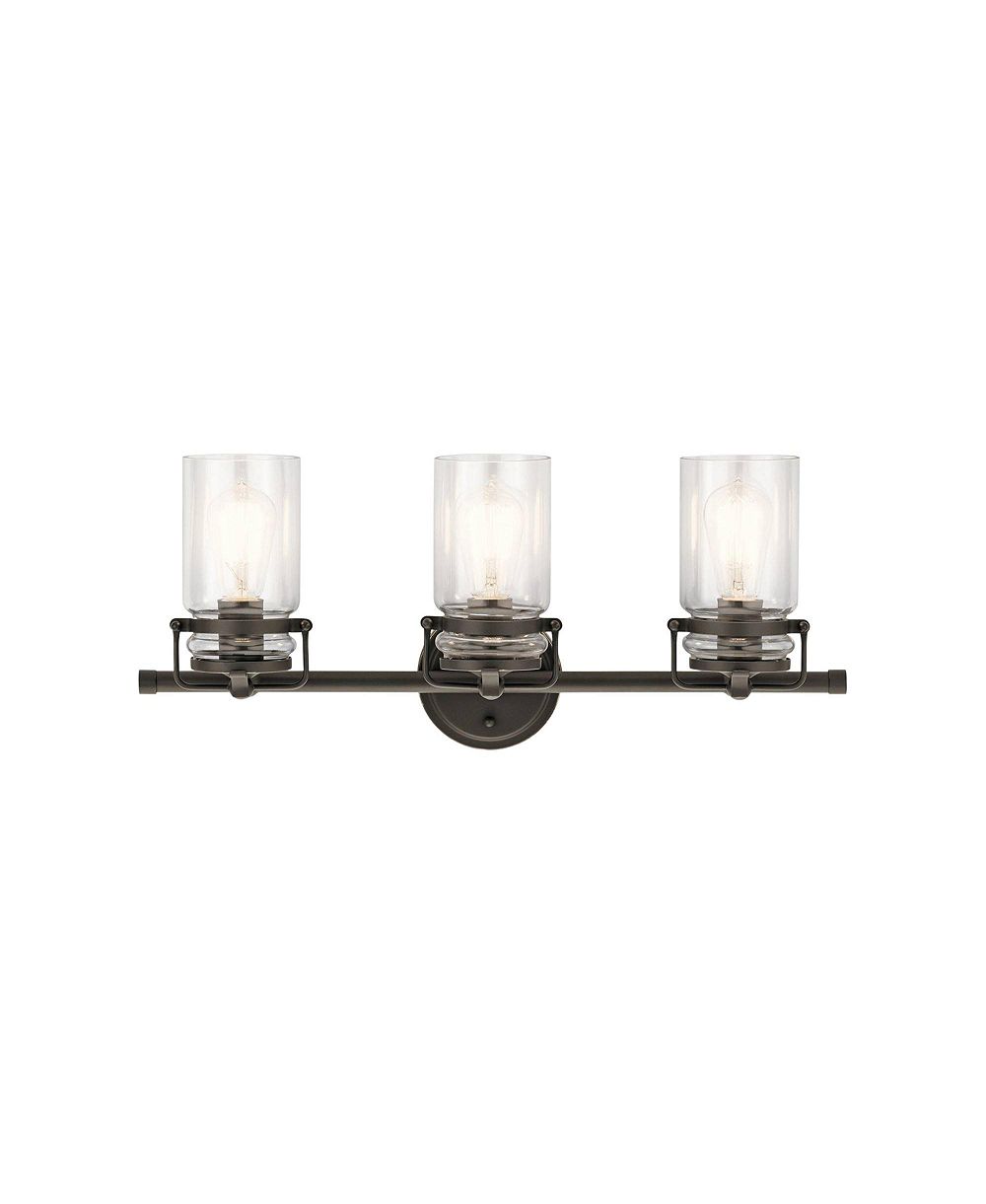 Ванная лампа Kichler Brinley 24" Wide Olde Bronze 3-Light