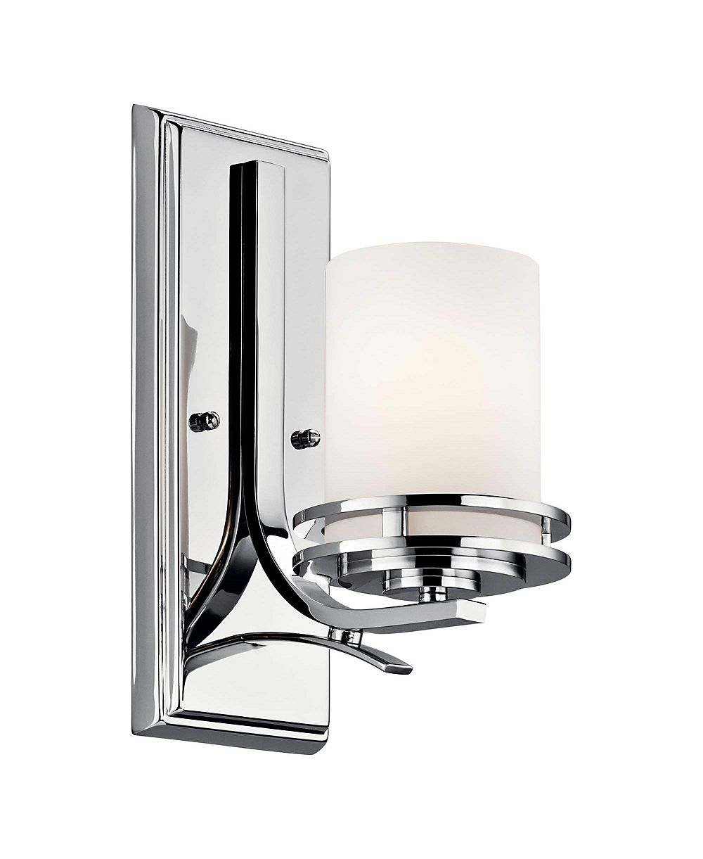 Kichler настенный светильник Hendrik 12" High Satin Opal Glass