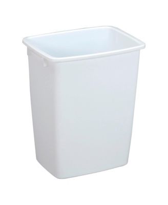 Мусорное ведро Rubbermaid Open Top, большой пластиковый контейнер, 36 Qt, белый