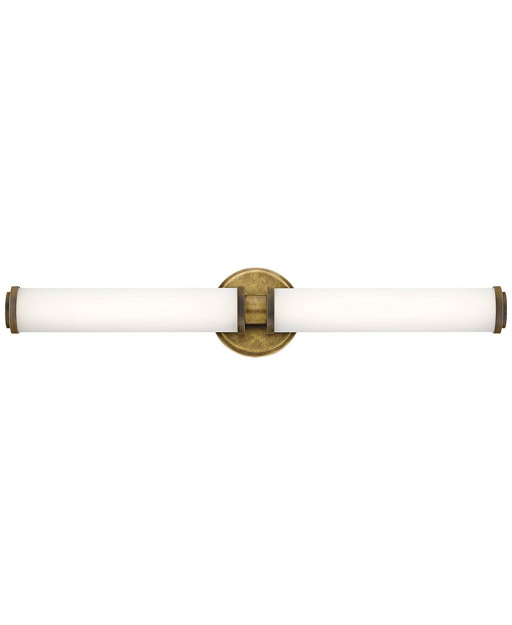 Настенный светильник Kichler Indeco 27" современный, натуральная латунь, 2-LED