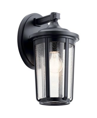 Kichler Fairfield 14 1/2" High Black Outdoor Wall Light