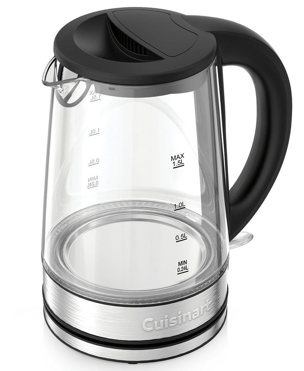 Cuisinart Clear 1.5L Glass Kettle GK-15