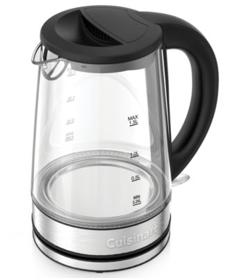 Cuisinart Clear 1.5L Glass Kettle GK-15