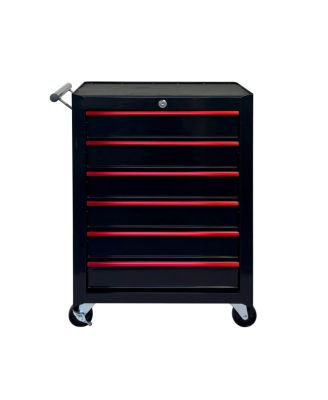 Streamdale Furniture   6-Drawer Rolling Metal Tool Chest and Cabinet