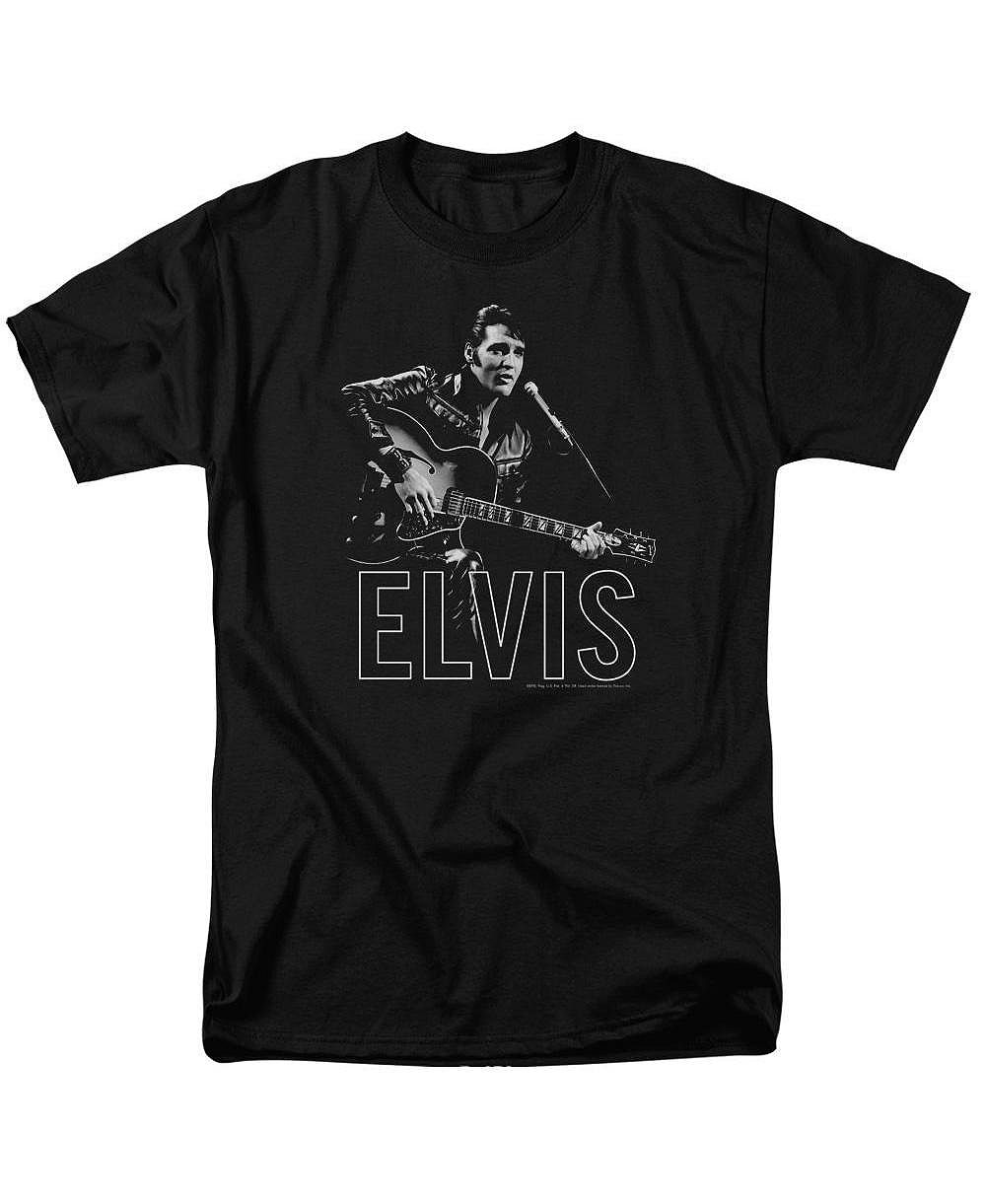 Elvis Men's Presley Guitar In Hand T-Shirt