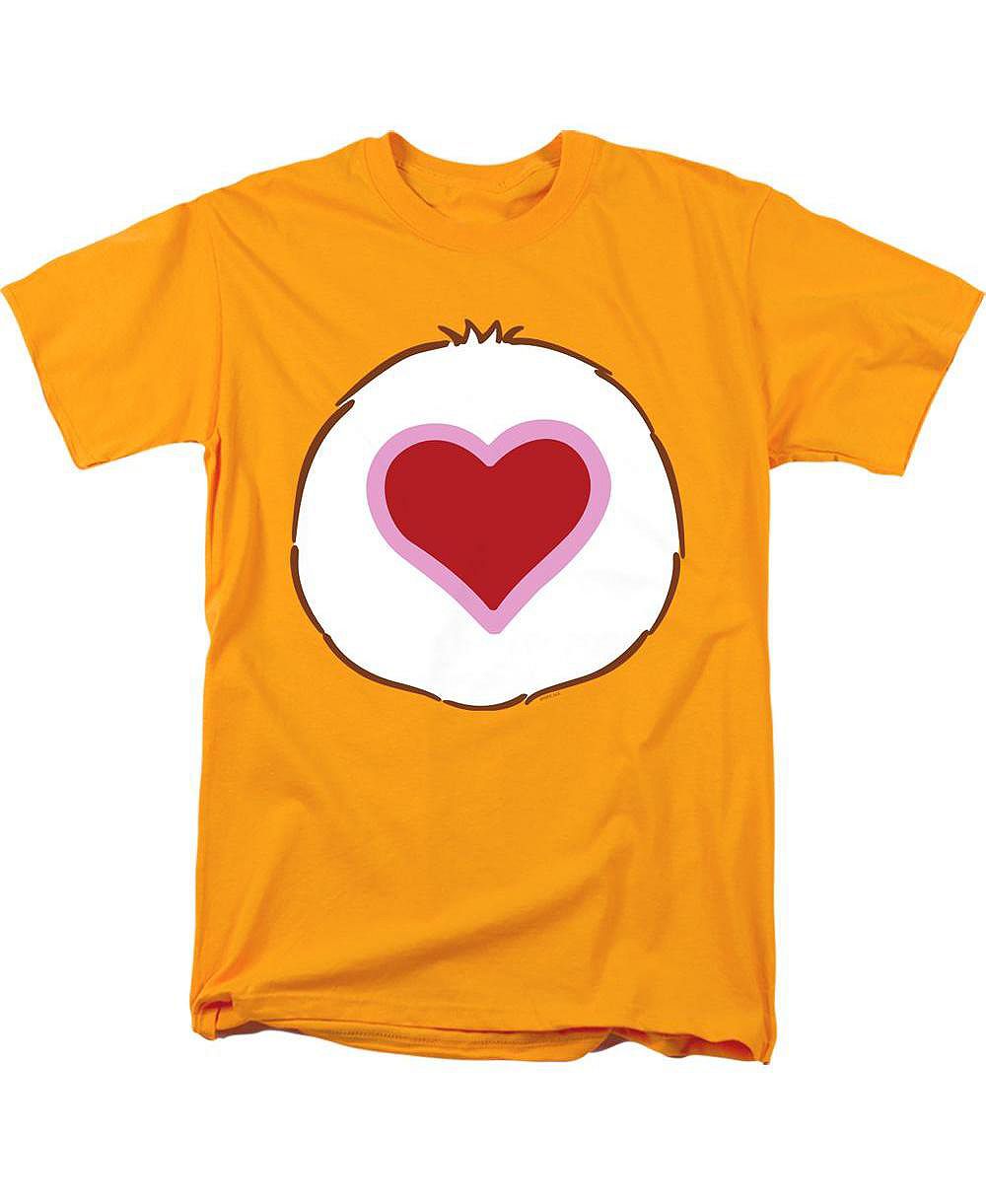 Care Bears Men's Tenderheart Belly T-Shirt