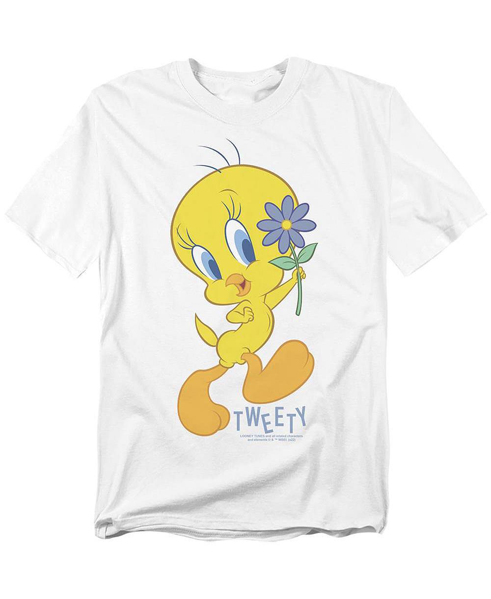 Looney Tunes Men's Tweety Flower T-Shirt