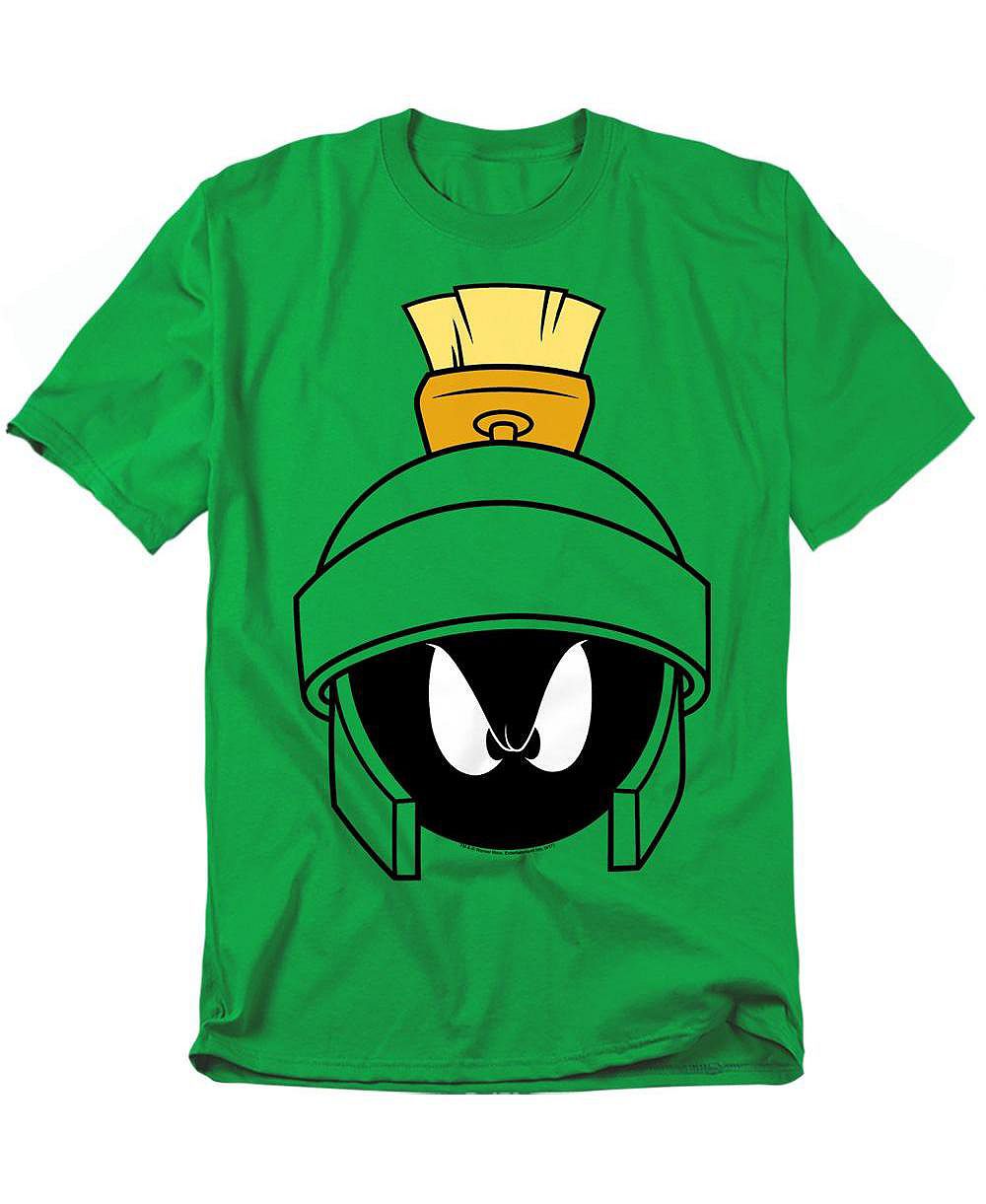 Looney Tunes Men's Marvin Face T-Shirt