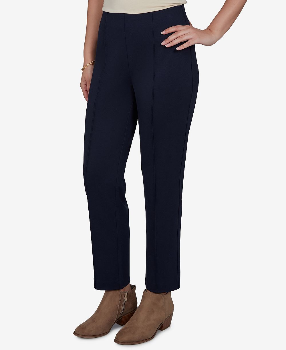 Женские брюки Ruby Rd. Petite Hollywood Waist Pull-On Ponte Straight