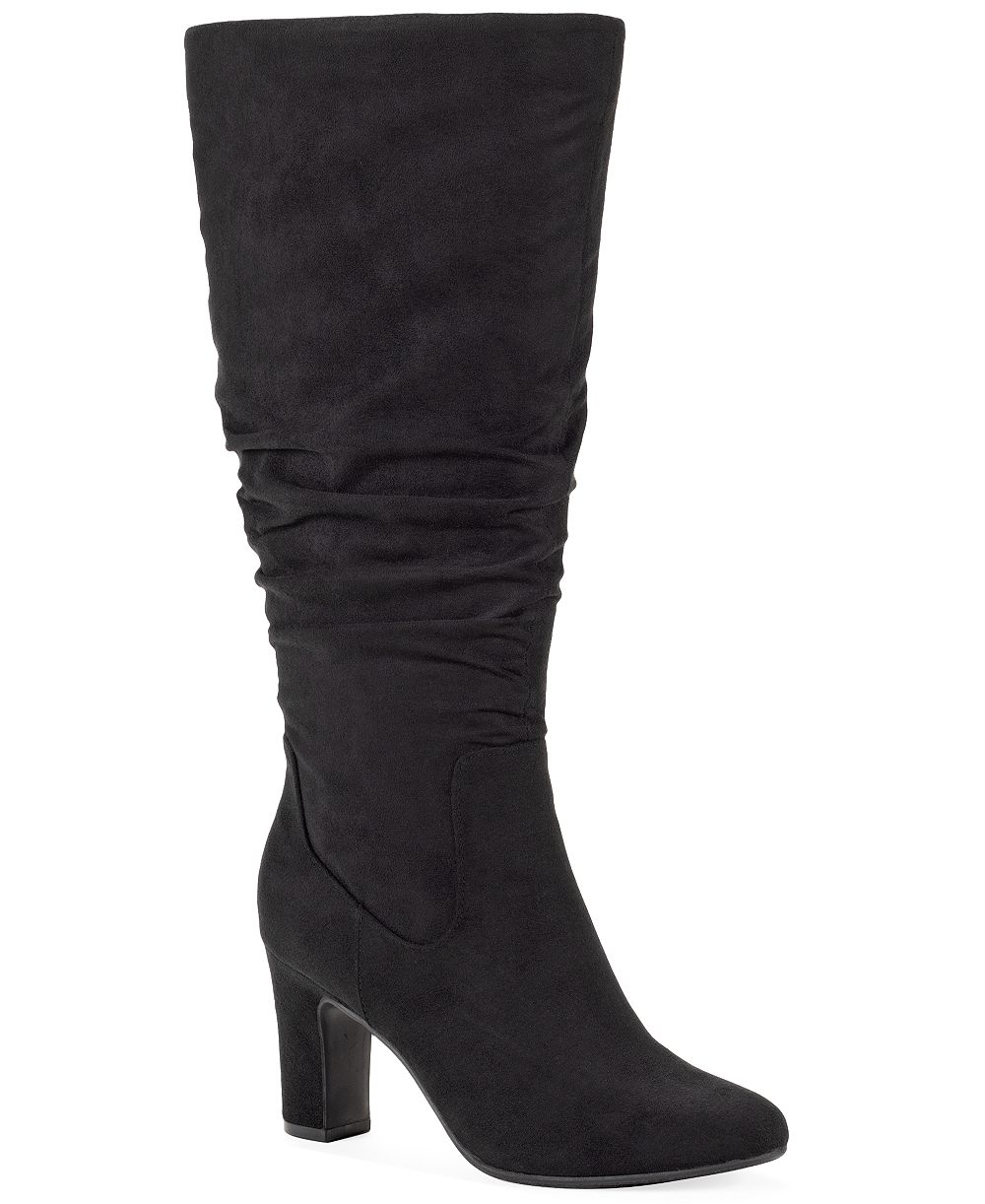 Style & Co Women's Mollyann Slouch Wide-Calf Tall Boots, Macy's Exclusive