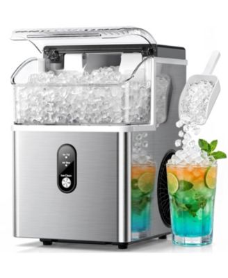 COWSAR Countertop Nugget Ice Maker 35 Lbs Per Day Self Cleaning