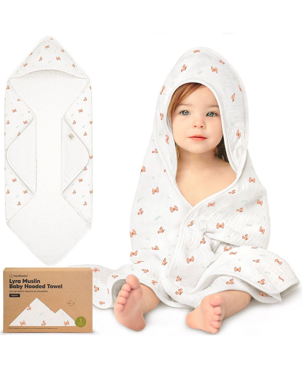 Детские полотенца KeaBabies Lyra Muslin Organic Cotton