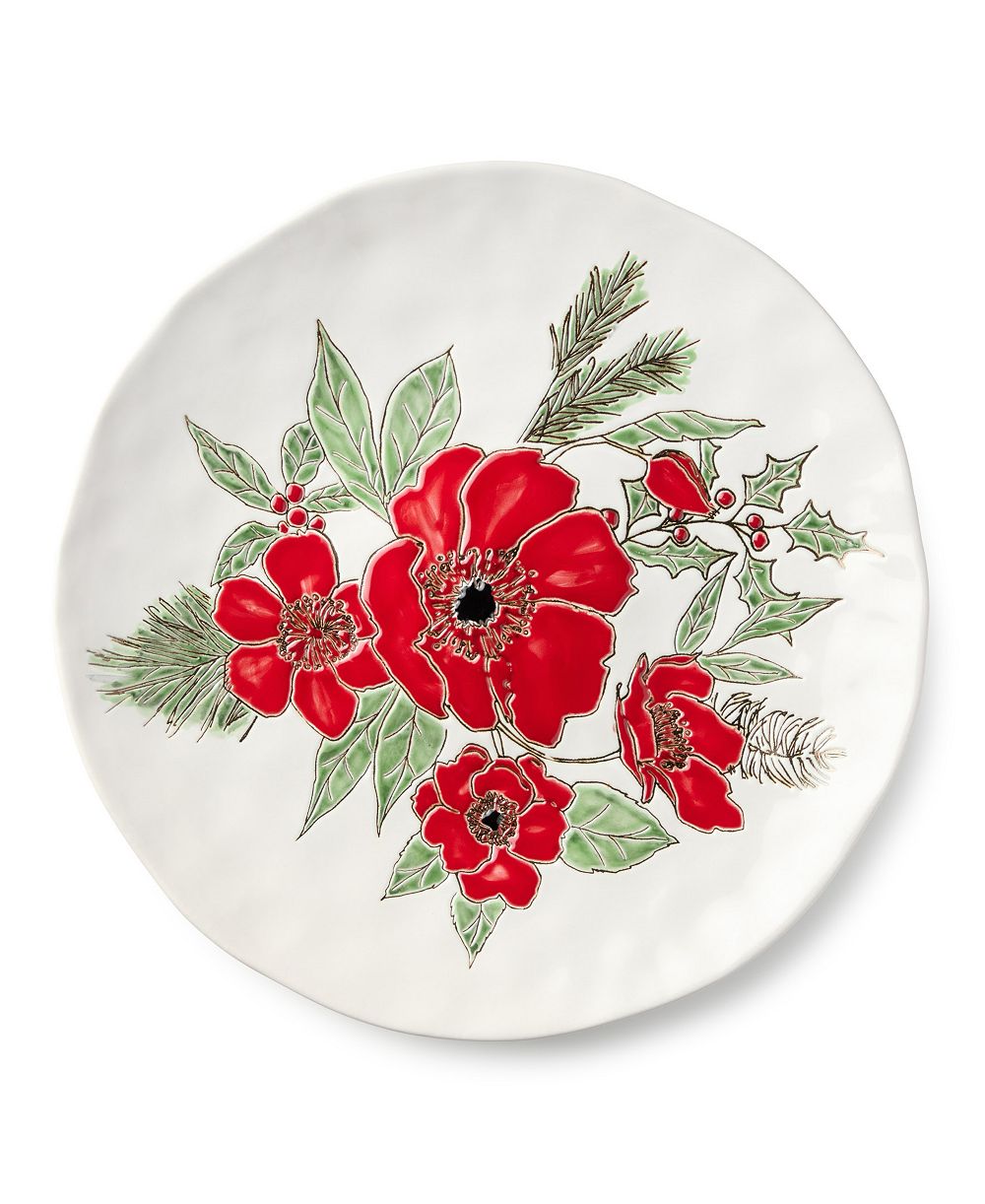 Круглое блюдо Certified International Festive Blooms 13"