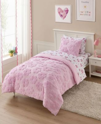 Sweet Home Collection Kids Phoebe Floral 5-Piece Comforter Set, Twin
