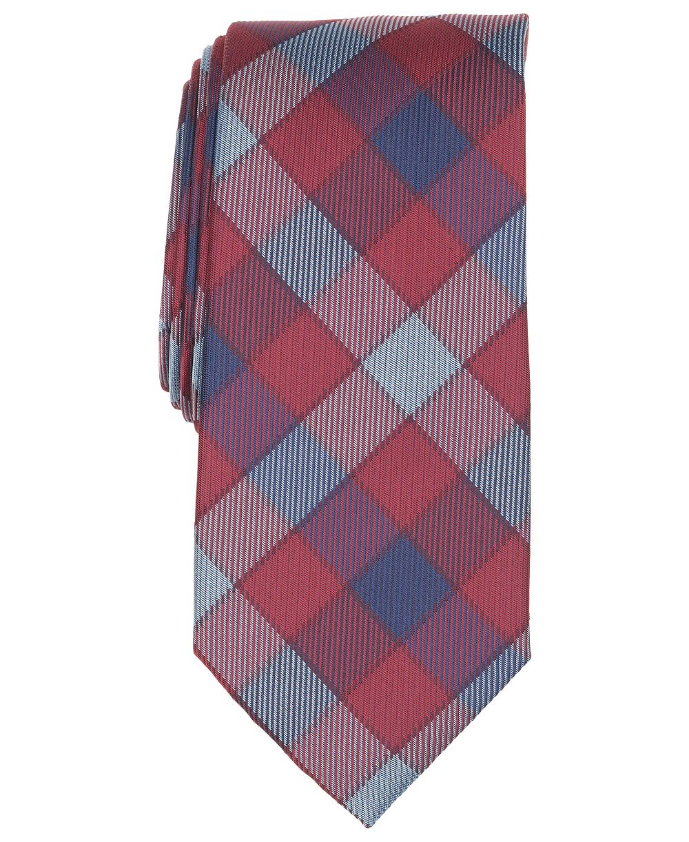 Мужской классический галстук Club Room Beaumont Plaid