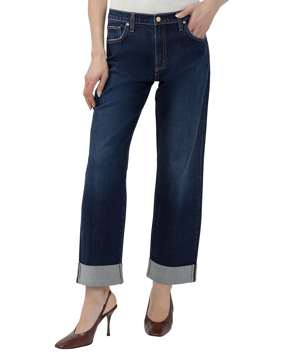 Silver Jeans Co. Women's Willow Straight High-Rise Denim Jeans