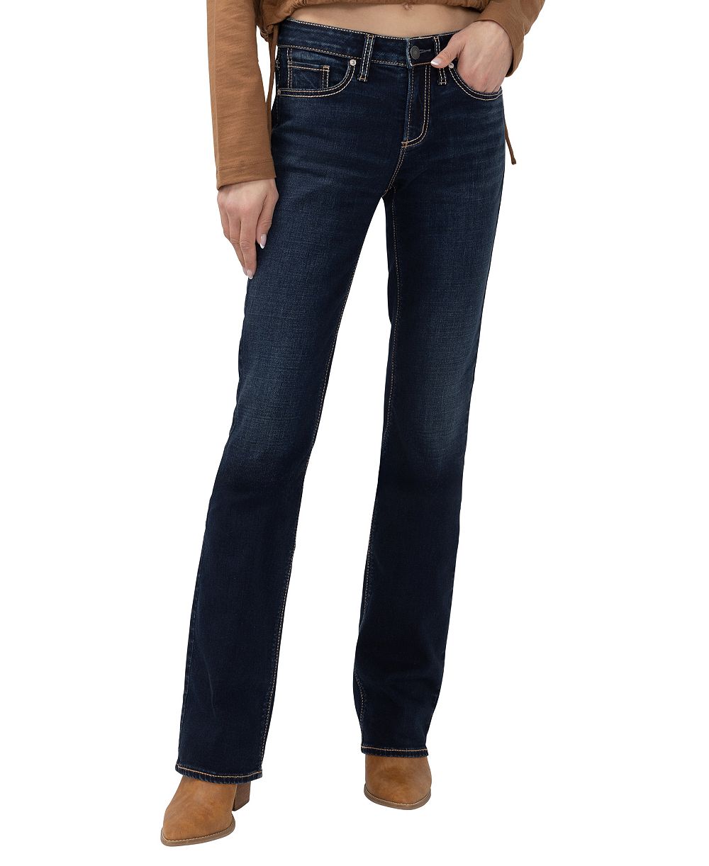 Silver Jeans Co. Women's Suki Mid-Rise Bootcut Jeans