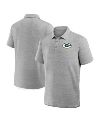 Мужская рубашка-поло Fanatics цвета меланж, Green Bay Packers