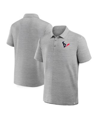 Fanatics Мужской меланж серый Houston Texans Clutch поло рубашка