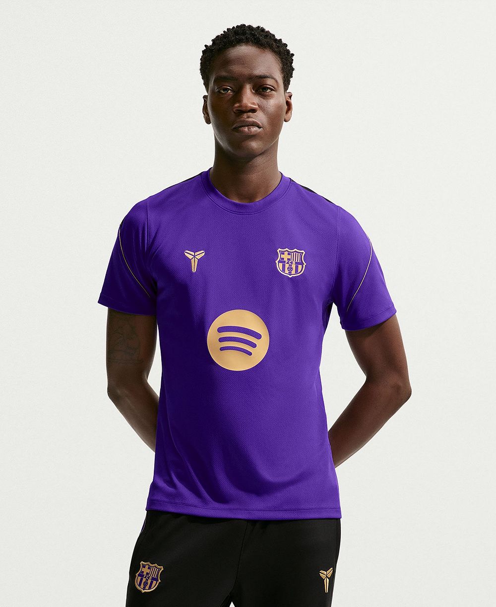 Nike мужская футболка Barcelona 2026/27 Away Dri-FIT Strike, фиолетовая
