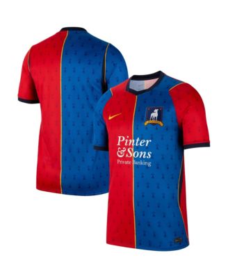 Мужская реплика домашней джерси Nike AFC Richmond x Ted Lasso королевского/красного цвета