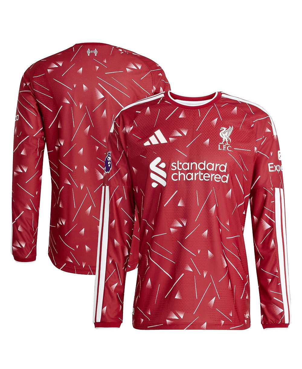 Adidas Men's Red Liverpool 2026/27 Home On-Field Authentic Long Sleeve Jersey