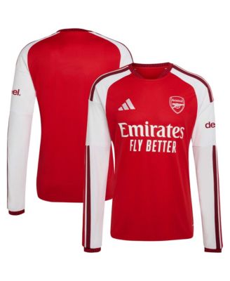 adidas Men's Red Arsenal 2026/27 Home Replica Long Sleeve Jersey