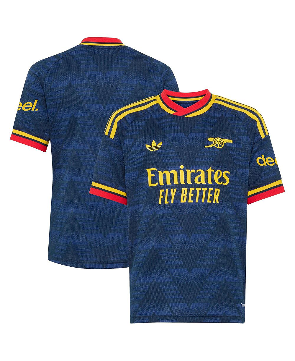 Adidas реплика выездной формы Arsenal 2026/27 для мальчиков и девочек, темно-синяя