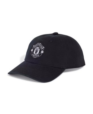 adidas Men's and Women's Black Manchester United 2026/27 Away Club Adjustable Dad Hat